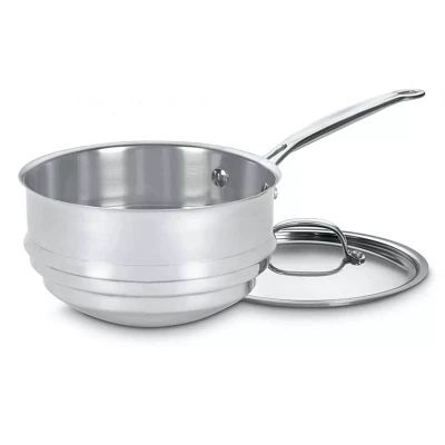 Cuisinart Stainless Steel Double Boiler, 8"