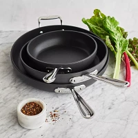 All-Clad HA1 Nonstick Set of 3 Skillets, 8", 10" and 12"