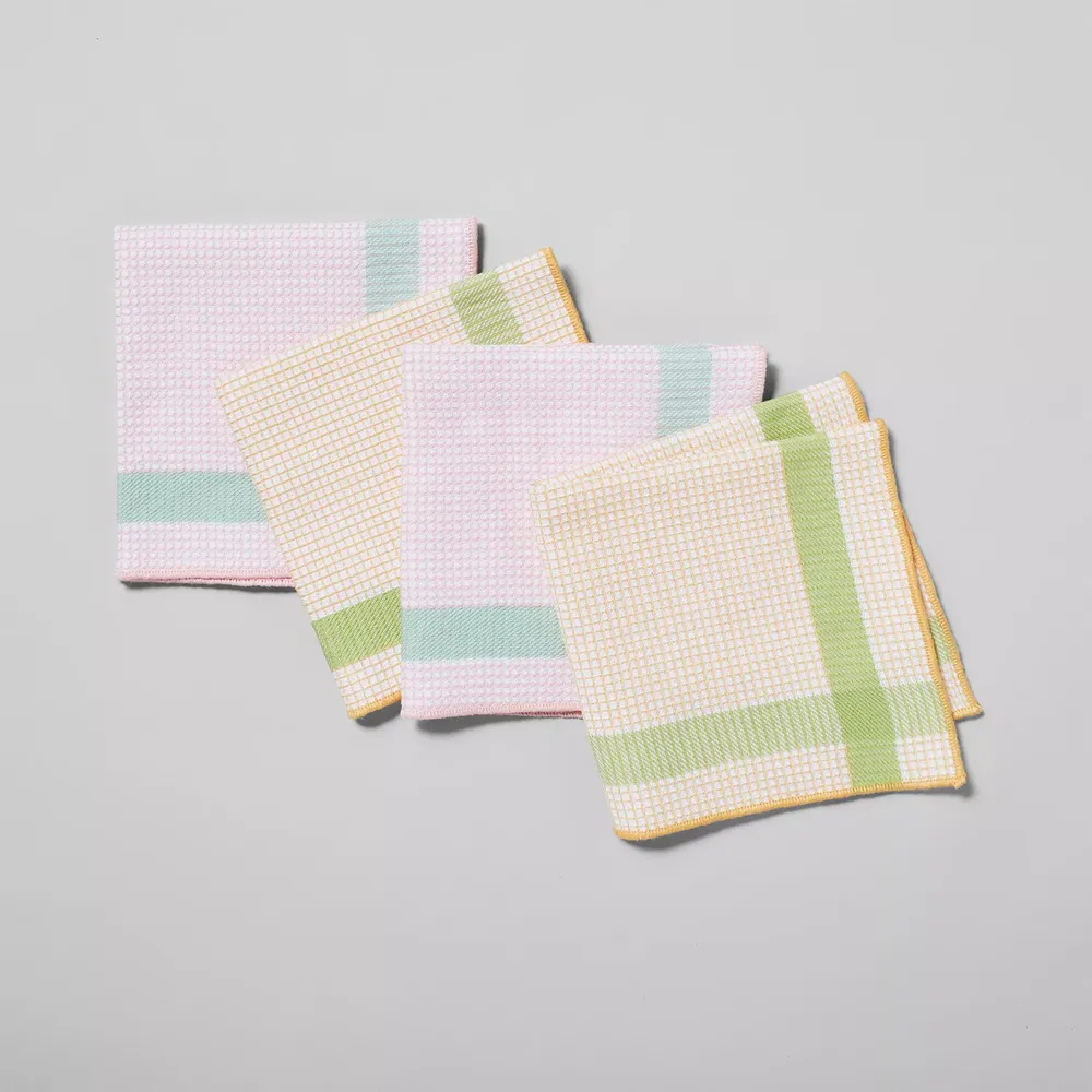 Sur La Table Assorted Waffle Dishcloths