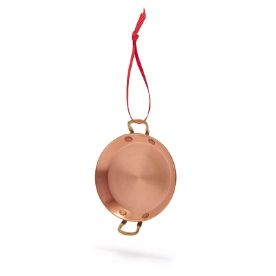 Sur La Table Copper Paella Pan Ornament