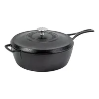 Lodge Blacklock Deep Skillet with Lid