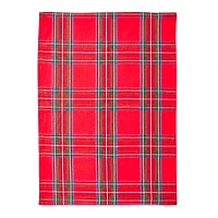 Sur La Table Christmas Plaid Kitchen Towel, 36" x 22"