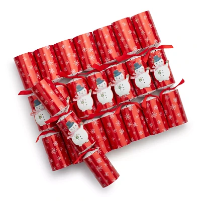 Sur La Table Snowman Party Crackers, Set of 8