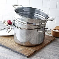 Sur La Table Classic 5-Ply Stainless Steel Stockpot