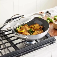 GreenPan Craft Steel Chef’s Pan with Lid, 5 qt.