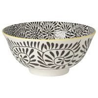 Stamped Vines Pattern Bowl, 6"