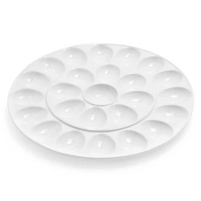 Sur La Table Porcelain Egg Platter