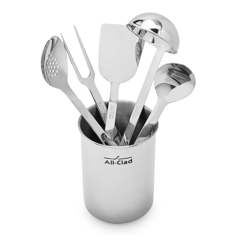 All-Clad 6-Piece Stainless Steel Utensil Set