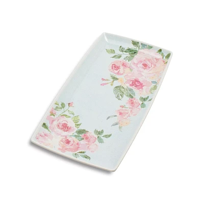 Sur La Table Rose Nuage Melamine Rectangular Platter