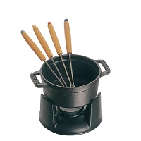 Staub Fondue Set, 0.25 qt.