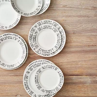 Sur La Table Plat du Jour 12-Piece Dinnerware Set