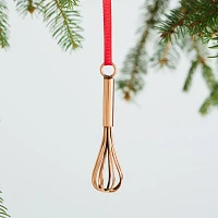 Sur La Table Copper Whisk Ornament, 3.5"