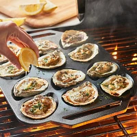 Sur La Table Cast Iron Oyster Pan, 12 Cavity