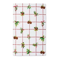 Sur La Table Holly Grid Kitchen Towel, 28" x 20"