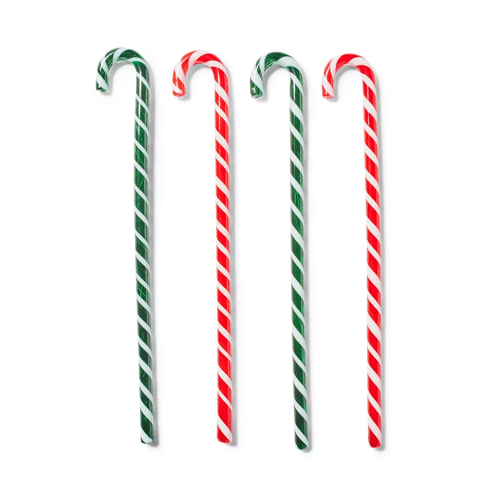 Sur La Table Candy Cane Stir Sticks, Set of 4