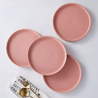 Stone Lain Stella Porcelain Round Salad Plates