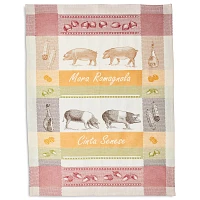 Sur La Table Pigs Jacquard Kitchen Towel, 30" x 22"