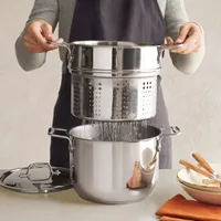 All-Clad Stainless Steel Pasta Pot, 6 qt.