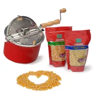 Red Whirley Pop Popcorn Love Gift Set