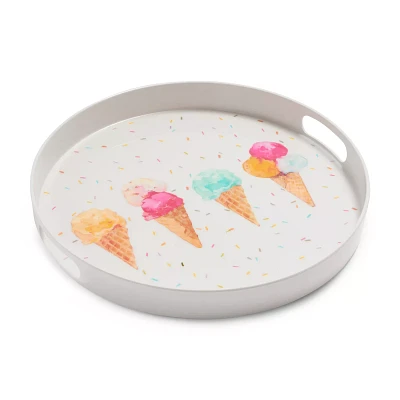 Sur La Table Ice Cream Round Tray, 14"