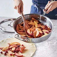 All-Clad D3 Stainless Steel Covered Sauté Pan