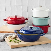 Sur La Table Enameled Cast Iron Deep Braiser