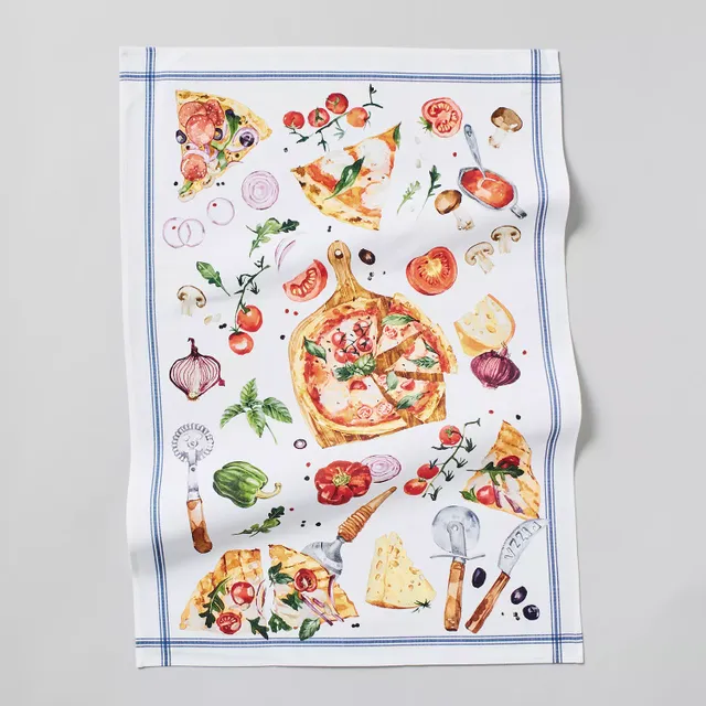  Sur La Table Dog Kitchen Towel, White: Home & Kitchen