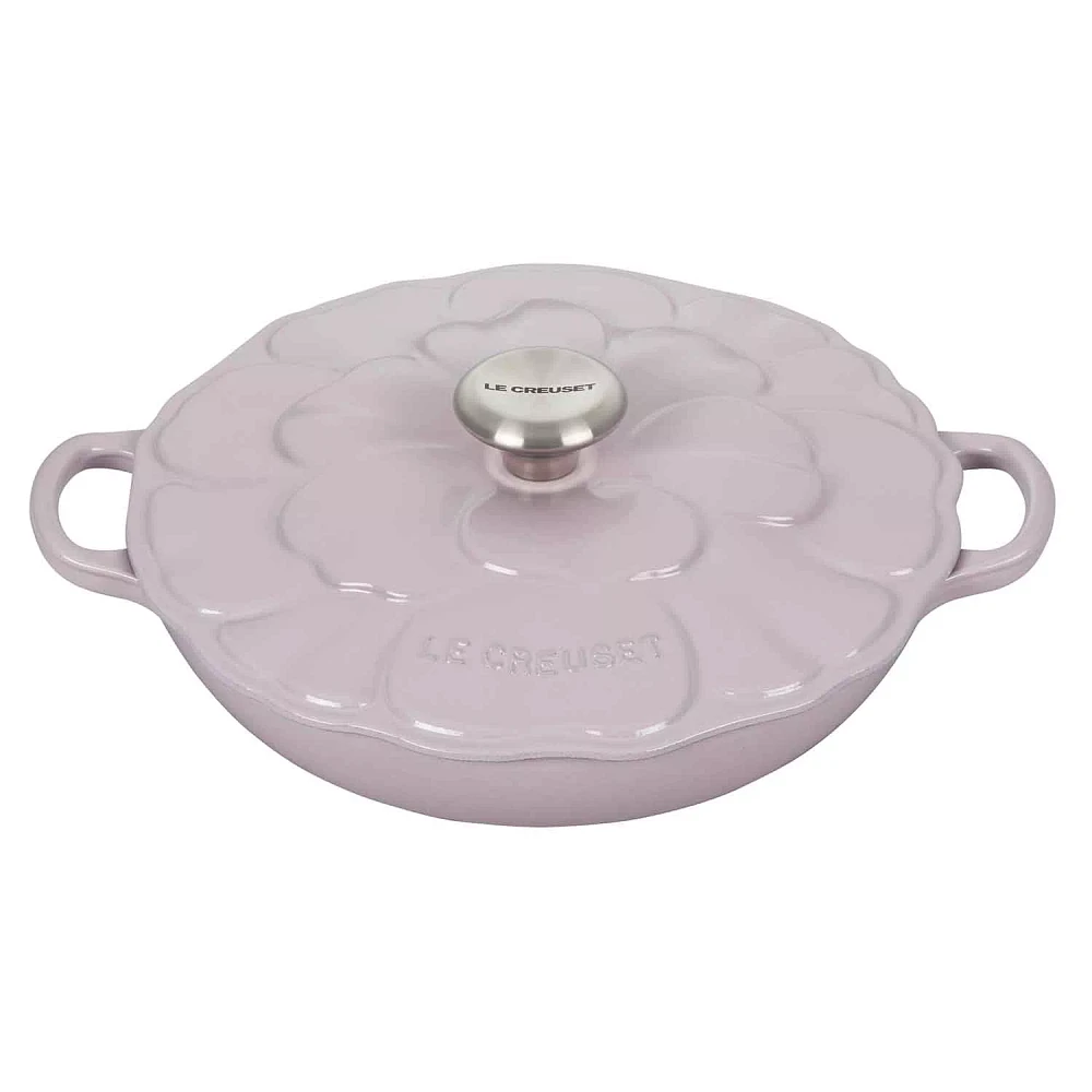 Le Creuset Enameled Cast Iron Signature Petal Braiser