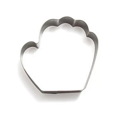 Ann Clark Baseball Mitt Cookie Cutter, 4"