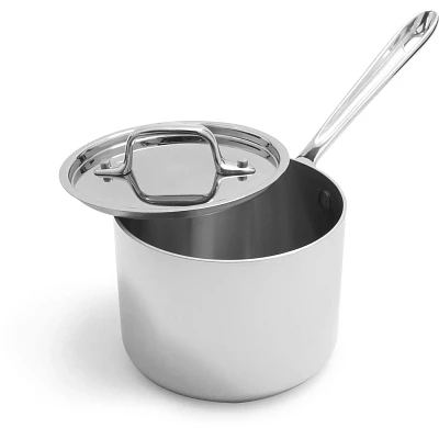 All-Clad D3 Stainless Steel Saucepan with Lid