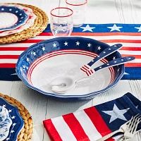 Sur La Table Stars & Stripes Melamine Serving Bowl