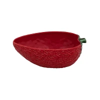 Bordallo Pinheiro Strawberry Oval Bowl, 24 oz. 