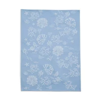 Sur La Table Jacquard Coral Kitchen Towel, 18.5" x 27.5"