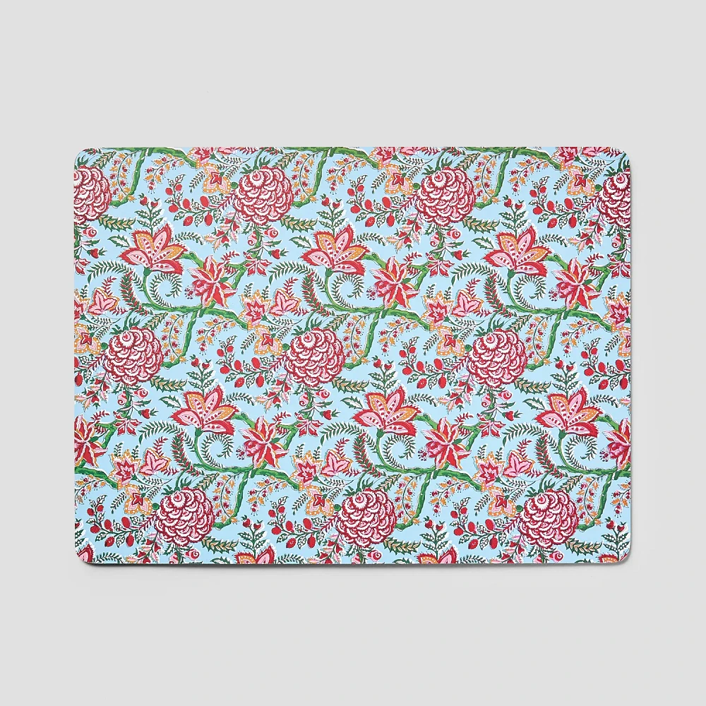 Sur La Table Floral Paisley Corkboard Placemat