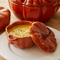 Staub Stoneware Mini Pumpkin Cocotte