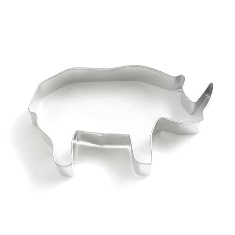 Ann Clark Rhinocerous Cookie Cutter, 4"