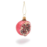 Sur La Table Pomegranate Glass Ornament