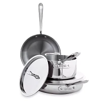 All-Clad D3 Stainless Steel 5-Piece Set