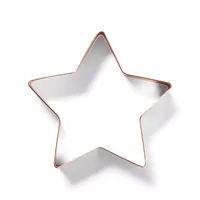 Sur La Table Star Copper-Plated Cookie Cutter