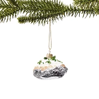 Sur La Table Baked Potato Glass Ornament