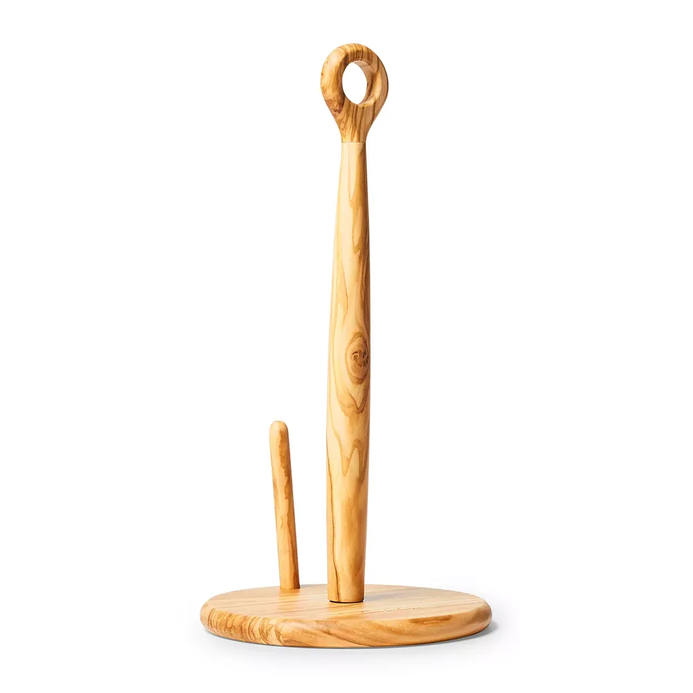 Sur La Table Olivewood Paper Towel Holder