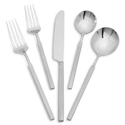 Fortessa Jaxson Flatware Set, 5-Piece Set