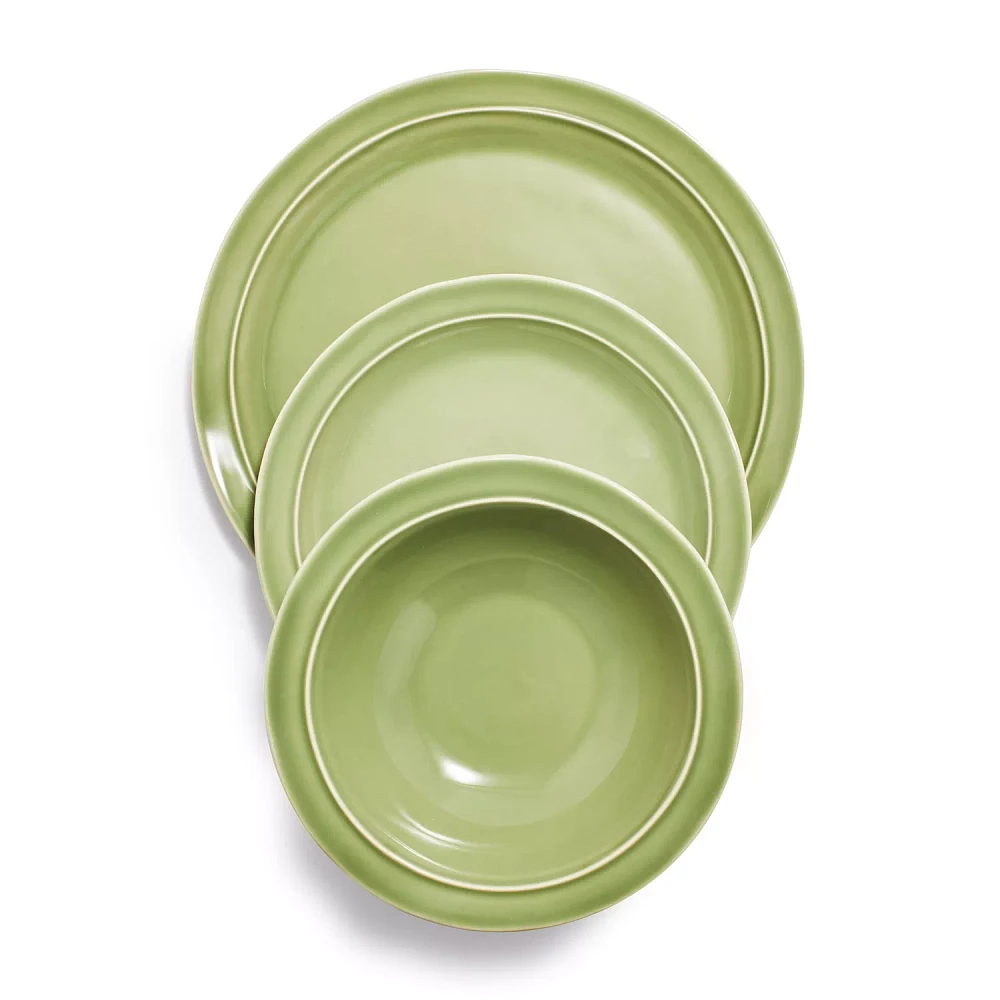 Sur La Table Terre 12-Piece Dinnerware Set