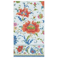 Chinese Ceramic Guest Napkins, Set of 15