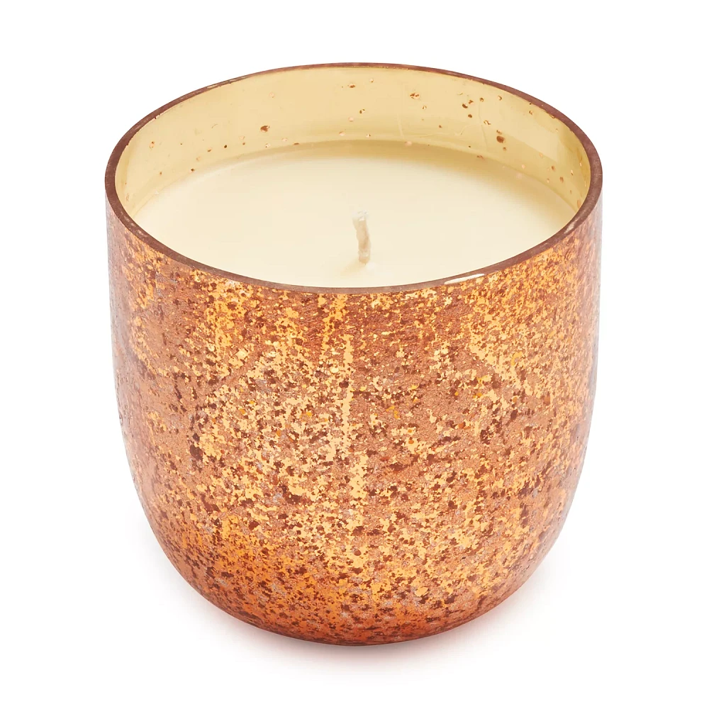 Sur La Table Cardamom Spice Mercury Glass Soy Candle, 20 oz.