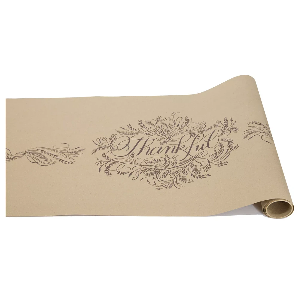 Hester & Cook Thankful Paper Runner