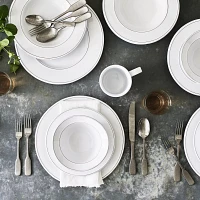 Sur La Table Noir 12-Piece Dinnerware Set