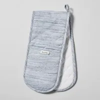 Sur La Table Chambray Double-Ended Oven Mitt