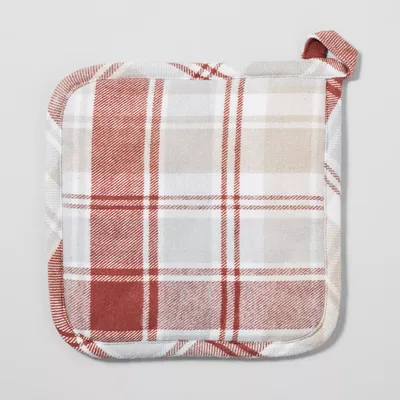 Sur La Table Plaid Pot Holder