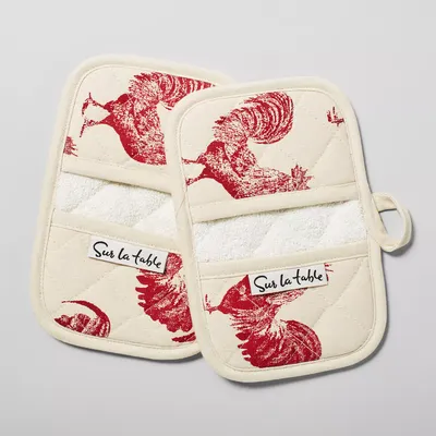 Sur La Table Rooster Mini Mitts